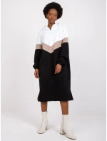 Šaty RV SK 7462.00 bílá a černá Šaty RV SK 7462.00 bílá a černá