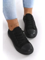 Dámské Klasické Tenisky Černé Omerta Dámské Klasické Tenisky Černé Omerta