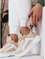 Dámské tenisky TIRA beige FashionStreet ZY0107 Dámské tenisky TIRA beige FashionStreet ZY0107