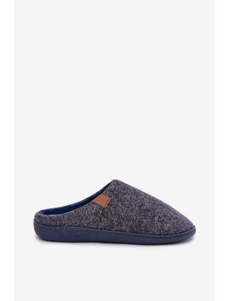 Pánské pantofle tmavě modré Serevan