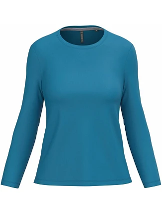 Kariban K 383 Dámské tričko s dlouhým rukávem 20.K383 tropical blue Kariban K 383 Dámské tričko s dlouhým rukávem 20.K383 tropical blue