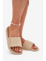 Dámské Pantofle Béžové 4FMM00FFLIF031A-83S