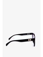 Dámské sluneční brýle se zlatými detaily UV400 černá