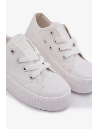 Dětské plátěné tenisky Big Star - bílé