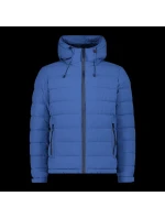 Pánská zimní sportovní modrá bunda s kapucí CMP (34K0167/M969)