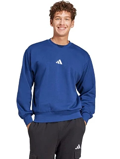 Pánská mikina adidas Essentials Feelcozy, modrá, JE3792