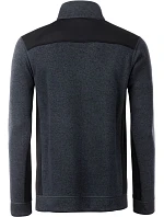Daiber JN 864 Pánská pracovní fleece bunda 1/2 zip - Strong 02.0864 carbon melange/black Daiber JN 864 Pánská pracovní fleece bunda 1/2 zip - Strong 02.0864 carbon melange/black