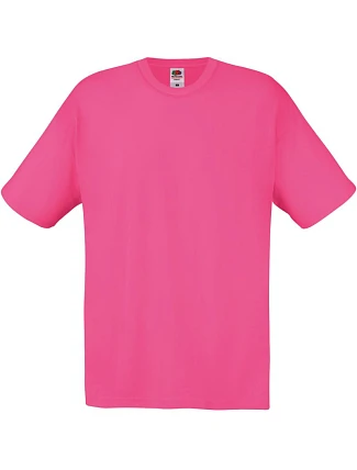 Fruit of the Loom Original T Tričko 16.1082 fuchsia