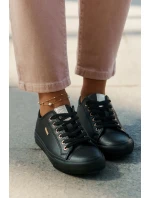 Dámské Tenisky Z Eko Kůže Big Star RR274749 Černé