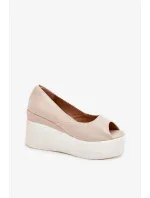 Bota na klínech model 215009 Step in style Bota na klínech model 215009 Step in style