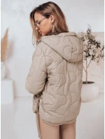 FashionStreet béžová dámská bunda TY4238