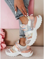 Dámské tenisky na vysoké platformě BEASTAR barevné FashionStreet ZY0832 Dámské tenisky na vysoké platformě BEASTAR barevné FashionStreet ZY0832