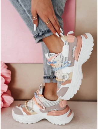 Dámské tenisky na vysoké platformě BEASTAR barevné FashionStreet ZY0832 Dámské tenisky na vysoké platformě BEASTAR barevné FashionStreet ZY0832