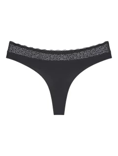 Dámská tanga Feel of Modal String 2P - BLACK - černá 0004 - TRIUMPH