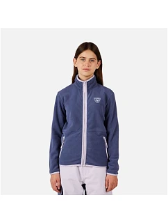 Dětská mikina ROSSIGNOL JR STRAWPILE FLEECE FZ, modrá