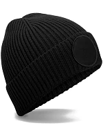 Beechfield B 332R Čepice s kruhovou nášivkou 53.332R black