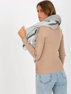 Dámský šátek AT CH 14201 1.77P šedý černý