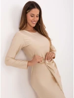 Šaty IT SK 21609.83 světle béžové