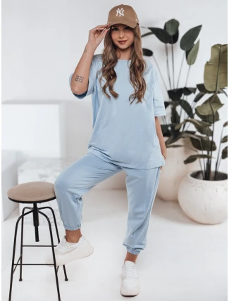 Dámská tepláková souprava URBANREL blue FashionStreet AY1122 Dámská tepláková souprava URBANREL blue FashionStreet AY1122