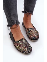 Dámské kožené baletky Maciejka 1930B černé