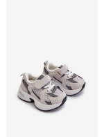 Dětské Sportovní Tenisky Na Suchý Zips Šedé Rulagia