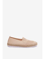 Dámské espadrilky Vinceza Béžové