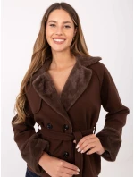 Bunda IT KR 4608.05P tmavě hnědá