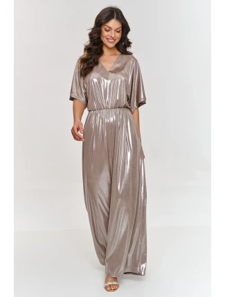 Dámský Overal model 209582 Makadamia Dámský Overal model 209582 Makadamia