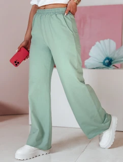 Dámské tepláky se širokými nohavicemi DRESLINA mint FashionStreet UY2690