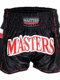 Sportovní šortky MASTERS ST-12 černé (ZMĚNA CENY)
