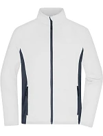 Daiber JN 1860 Pánská strečová fleecová bunda 02.1860 white/carbon