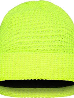 Daiber MB 7142 Reflexní pletená čepice 03.7142 bright yellow
