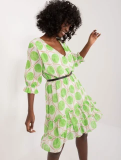 Šaty DHJ SK 17370.83 světle zelené