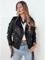 ROLDAN dámská kožená bunda ramones černá FashionStreet TY4180