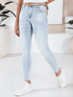 Dámské push up džíny světle modré FashionStreet UY2808