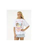 Tričko RIP CURL Cove Heritage Tee, bílé Tričko RIP CURL Cove Heritage Tee, bílé