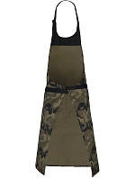 Kariban K 885 Zástěra s laclem 20.K885 olive camouflage Kariban K 885 Zástěra s laclem 20.K885 olive camouflage