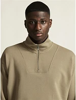 Craft Corporate Frequent Hz Sweatshirt M Pánska mikina s 1/4 zipem 81.6304 tofu
