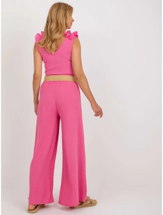 Kalhoty DHJ SP 8387.57 růžová