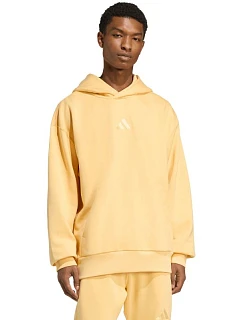 Pánská mikina adidas All Szn Fleece Hoodie žlutá KT3105 pánské