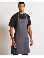 Premier PR 132 Bavlněná zástěra s laclem "Chino" 39.0132 navy Premier PR 132 Bavlněná zástěra s laclem "Chino" 39.0132 navy