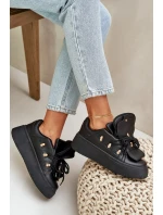 Dámské Sneakersy Na Platformě Černé Dolistana Dámské Sneakersy Na Platformě Černé Dolistana