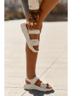 Dámské Sportovní Sandály Na Platformě Big Star RR274A076 Béžové