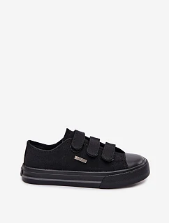 Dětské tenisky na suchý zip Big Star TT374172 Černé