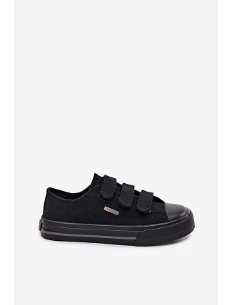 Dětské tenisky na suchý zip Big Star TT374172 Černé