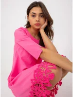 Dámské šaty LK SK 505942 růžové