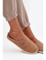 Dámské domácí pantofle Inblu CS000045 – camel