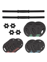 Kompozitní činka 40 KG HMS SG40 (2 díly) (PRODEJ)