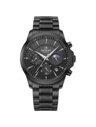 Pánské hodinky Giewont Chronograph Sapphire Black GW9460-B1