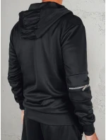 FashionStreet černá pánská tepláková souprava AX0812